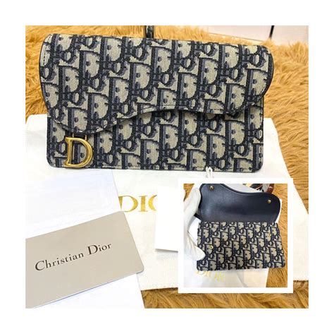 saddle long wallet dior black|lady dior wallet price.